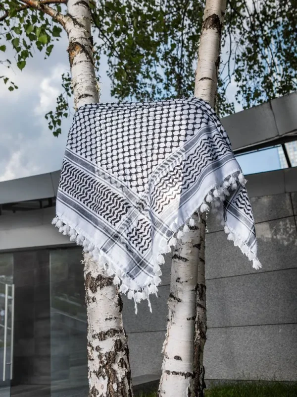 Heritage Keffiyeh (Black/White)