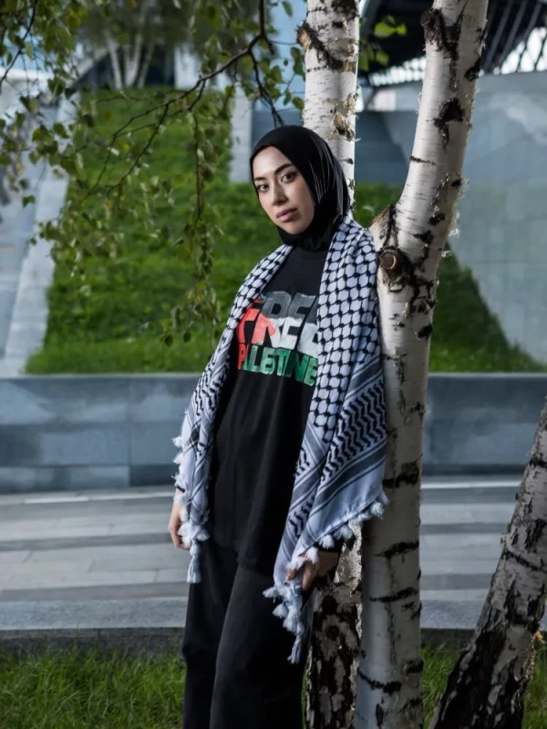 Heritage Keffiyeh (Black/White)
